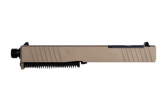 Precision Defense complete Glock slide, Flat Dark Earth.
